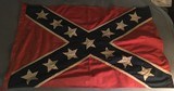Confederate CSA Hand-Made Flag;Seamstress signed B.Lang 71;1 of 1 - Image 2 of 6