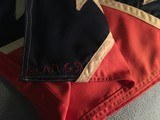 Confederate CSA Hand-Made Flag;Seamstress signed B.Lang 71;1 of 1 - Image 6 of 6