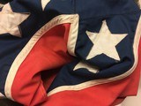 Confederate CSA Hand-Made Flag;Seamstress signed B.Lang 71;1 of 1 - Image 4 of 6