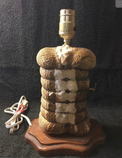 Dixieland Southern Cotton Bale Lamp;Dixieland Musicbox - Image 1 of 4