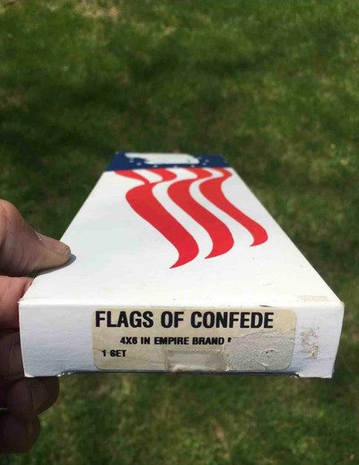 Confederate Flag Set;Circa:1990’s;NOS;Desktop - Image 2 of 2