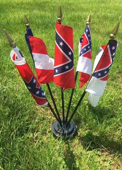 Confederate Flag Set;Circa:1990’s;NOS;Desktop