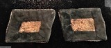 WW2 German SS Elite Collar Tabs;Matching Set;Early Salty Example - Image 2 of 3