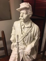John Rogers Group of Statuary;”One More Shot;1865;Civil War;General Custer - Image 6 of 11