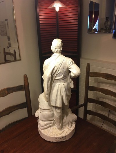 John Rogers Group of Statuary;”One More Shot;1865;Civil War;General Custer - Image 3 of 11