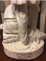 John Rogers Group of Statuary;”One More Shot;1865;Civil War;General Custer - Image 9 of 11