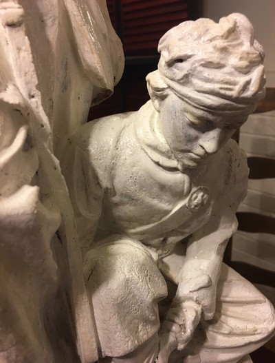 John Rogers Group of Statuary;”One More Shot;1865;Civil War;General Custer - Image 7 of 11