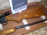 BROWNING 22 SHORT 1964 WITH CASE AND SCOPE - 1 of 11
