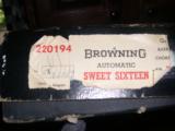 Browning Sweet 16 - 13 of 13