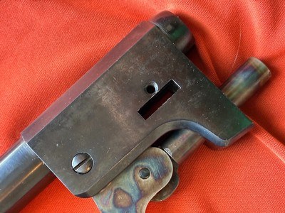 Colt Dragoon Barrel Black Powder .44 cal w/ address, complete with loading lever COLT second generation barrel. - Image 6 of 10