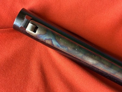 Colt Dragoon Barrel Black Powder .44 cal w/ address, complete with loading lever COLT second generation barrel. - Image 10 of 10