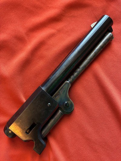 Colt Dragoon Barrel Black Powder .44 cal w/ address, complete with loading lever COLT second generation barrel. - Image 1 of 10