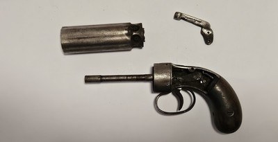 Allen & Thurber Antique Worchester Period Pepperbox Revolver for Parts - Image 10 of 12