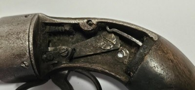 Allen & Thurber Antique Worchester Period Pepperbox Revolver for Parts - Image 11 of 12