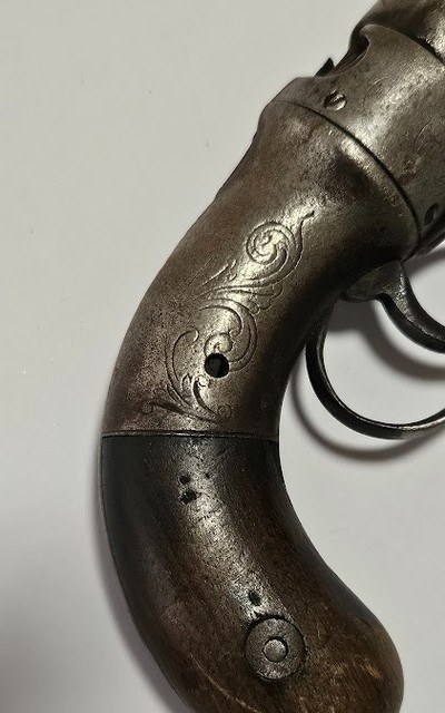 Allen & Thurber Antique Worchester Period Pepperbox Revolver for Parts - Image 4 of 12