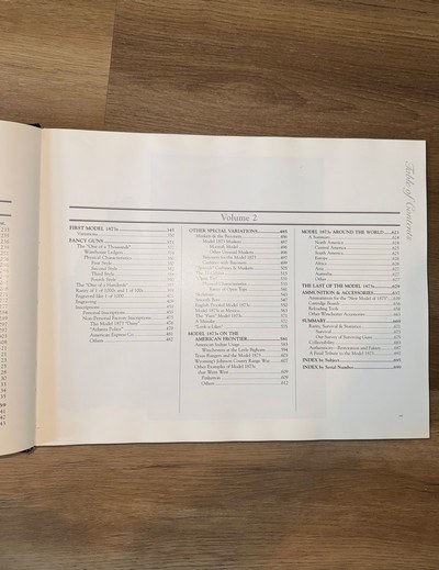 Winchester's New Model of 1873: A Tribute — Signed & Numbered Two-Volume Set (#958/1000) — with Cody Firearms Museum Factory Letter - Image 8 of 9