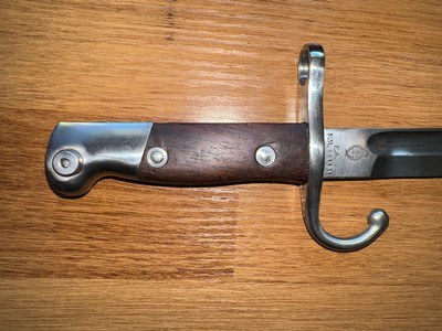 Argentine Army Mauser Bayonet 5000 Made Match MINT - Image 3 of 6