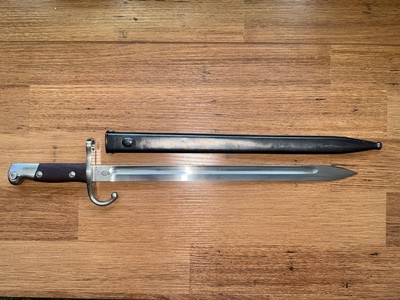 Argentine Army Mauser Bayonet 5000 Made Match MINT - Image 6 of 6