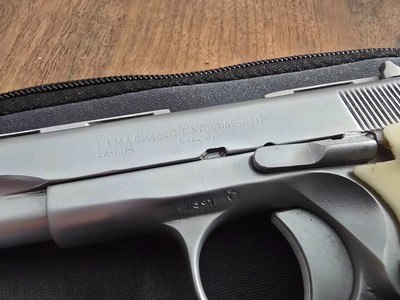 Llama Especial 22lr nickel plated - Image 4 of 7