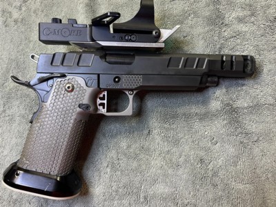 AKAI CUSTOM Open Race Division USPSA type pistol in 38 Super - Image 4 of 15