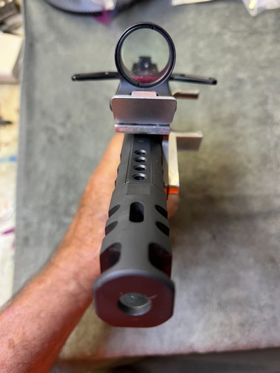 AKAI CUSTOM Open Race Division USPSA type pistol in 38 Super - Image 5 of 15