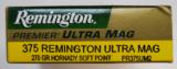 Remington Premier 375 Remington Ultra Mag Ammo - 1 of 1