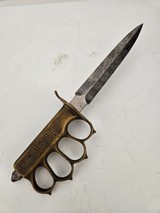 WW1 US Model 1918 Mk1 Trench Knife LF&C - Image 3 of 6