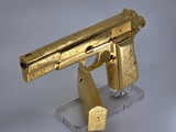24k Gold Engraved Browning Hi-Power Belgium T-Series 9mm - Image 10 of 15