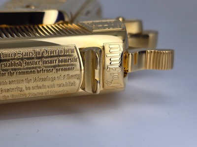 250th Anniversary America Tribute Colt 1911 – 24K Gold, Limited Edition # - Image 15 of 15