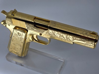 250th Anniversary America Tribute Colt 1911 – 24K Gold, Limited Edition # - Image 3 of 15