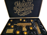 24K Gold Dia de los Muertos Cobray SWD m11 9mm Custom - Image 11 of 11