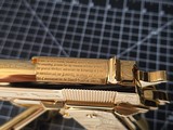 Custom 1911 Colt Trump USA 24k Gold #of47 - Image 10 of 12