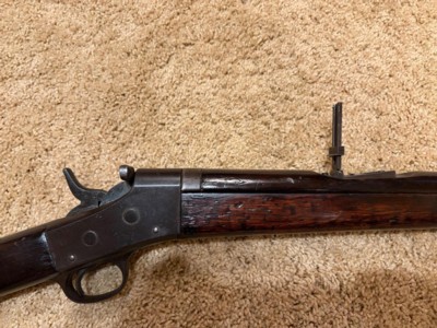 Remington number 5 rolling block. 7mmth - Image 3 of 15