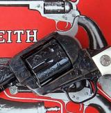 COLT SINGLE ACTION ARMY REVOLVER-2ND GENERATION SUPER MINT WITH FACTORY "C" ENGRAVING IN .44-40 WIN - 3 of 9