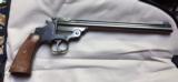 SMITH & WESSON MODEL 1891 PERFECTED SINGLE SHOT .22 LR TARGET - MINT - 1 of 9