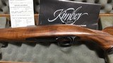 KIMBER OF OREGON MODEL 84 CUSTOM CLASSIC .222 REM "NIB" - 7 of 11