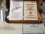 RUGER SECURITY SIX REVOLVER NEW IN BOX COLLECTIBLE .380 RIMMED CALIBER (38 S&W) - 1 of 8