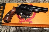 RUGER SECURITY SIX REVOLVER NEW IN BOX COLLECTIBLE .380 RIMMED CALIBER (38 S&W) - 1 of 8