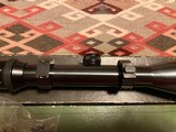 USED STEEL BODIED SWAROVSKI 3 X 12 X 56 HABICHT RIFLE SCOPE IN PERFECT CONDITION - 4 of 5