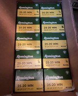 25-20 WINCHESTER FACTORY AMMUNITION - 1 of 4