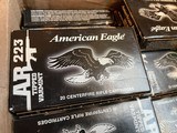 FEDERAL EAGLE FACTORY .223 REMINGTON 50 GRAIN VARMINT ROUNDS - 3 of 4