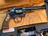 SMITH AND WESSON MODEL 17-9 FULL SIZE REVOLVER IN .22 LR NIB - 1 of 7