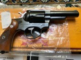 RUGER POLICE SERVICE SIX REVOLVER IN .38 S&W NIB - 1 of 15