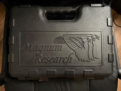 MAGNUM RESEARCH DE50AE6"BLACK W/MUZZLE BRAKE - Image 2 of 6