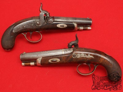 Documented Matched Set of A. Wurfflein .40 Cal Philadelphia Derringers - Image 1 of 14