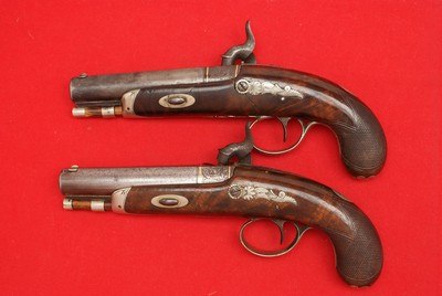 Documented Matched Set of A. Wurfflein .40 Cal Philadelphia Derringers - Image 6 of 14