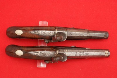 Documented Matched Set of A. Wurfflein .40 Cal Philadelphia Derringers - Image 5 of 14