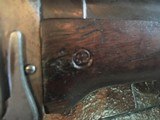 Indian owned 1859 Sharps Carbine, converted to .50/70 center fire. - 7 of 13