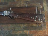 Indian owned 1859 Sharps Carbine, converted to .50/70 center fire. - 5 of 13