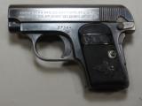 COLT 1908 POCKET PISTOL .25ACP - 1 of 4
